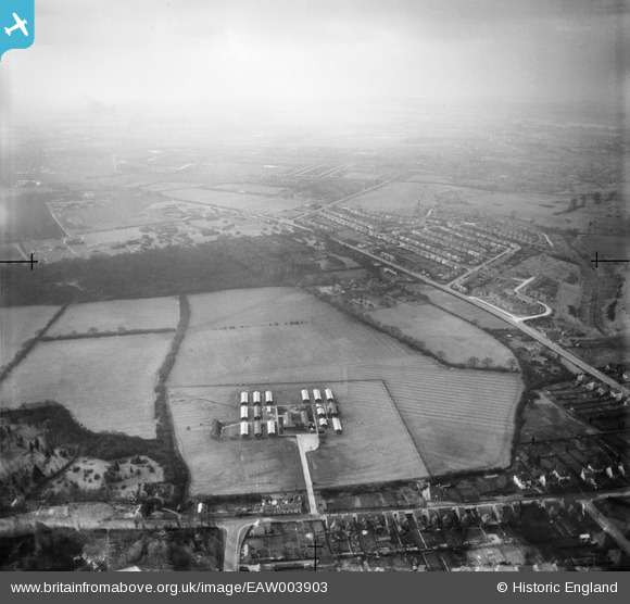 Old Road Camp from the air in 1947